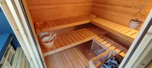finská sauna pro 8 osob